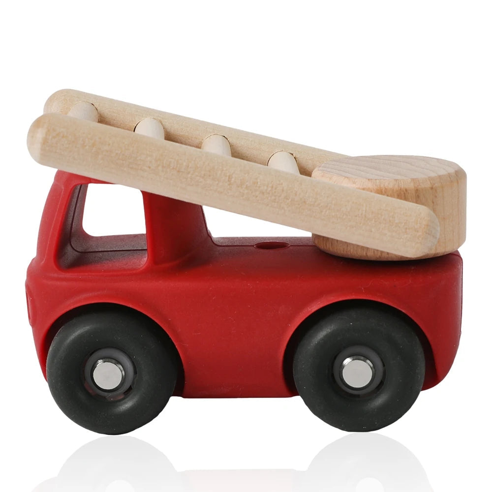 Baby Silicone Car Toys Montessori Baby Things Silicone Baby Teether Toy Car 0 12 Months Newborn Educational Toy Silicone Blocks Purest Peak